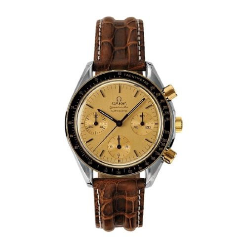Omega Speedmaster Reduced Stainless Steel / Yellow Gold / Champagne 3710.10.12