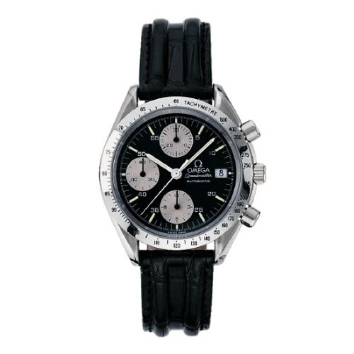 Omega Speedmaster Date 39 Stainless Steel / Black - Silver 3811.50.01