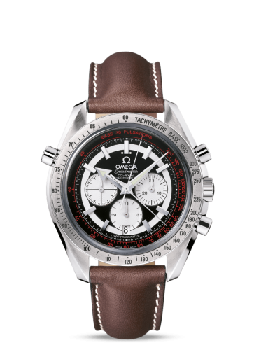 Omega Speedmaster Broad Arrow Co-Axial Rattrapante Stainless Steel / Inverted Panda 3882.51.37