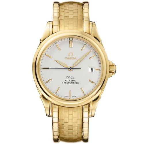 Omega De Ville Co-Axial 37.5 Yellow Gold / White / Bracelet 4131.31.00