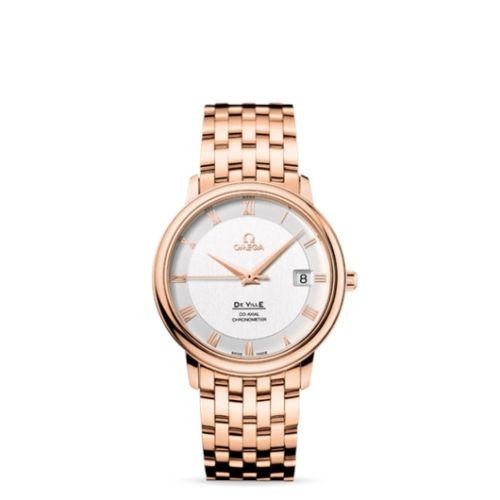 Omega De Ville Prestige Co-Axial 36.5 Red Gold / Silver/ Bracelet 4178.31.00