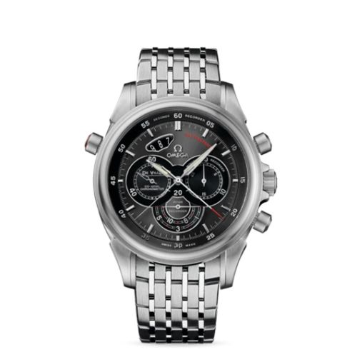 Omega De Ville Co-Axial 44 Chronoscope Rattrapante II Stainless Steel / Grey / Bracelet 422.10.44.51.06.001