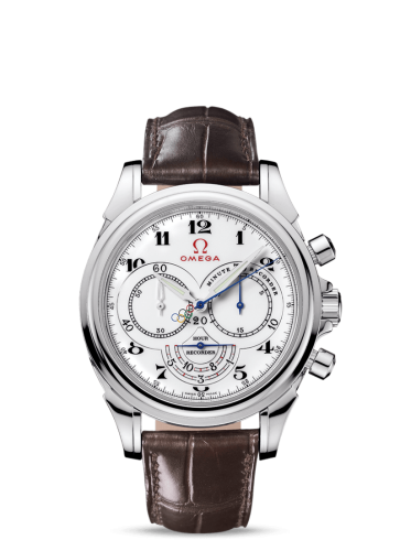 Omega De Ville Co-Axial 41 Chronoscope Stainless Steel / White / Olympic 422.13.41.50.04.001