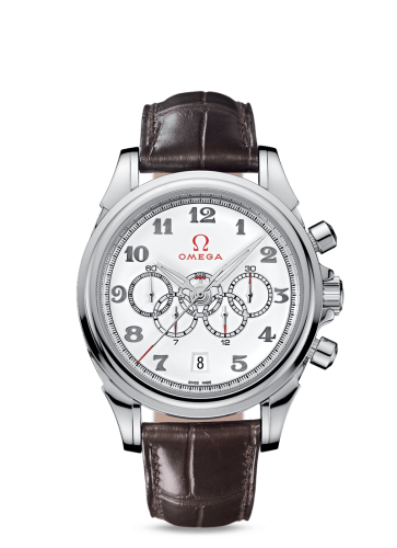 Omega De Ville Co-Axial 41 Chronograph Stainless Steel / White / Olympic Timeless 422.13.41.52.04.001