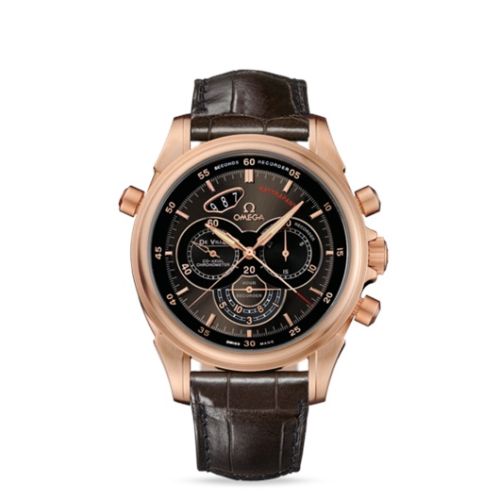 Omega De Ville Co-Axial 44 Chronoscope Rattrapante II Red Gold / Brown 422.53.44.51.13.001