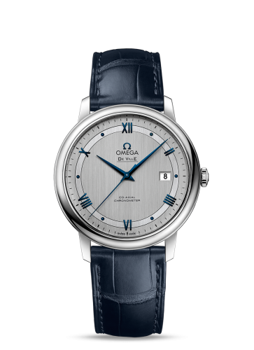 Omega De Ville Prestige Co-Axial 39.5 Stainless Steel / Vintage Silver 424.13.40.20.02.003