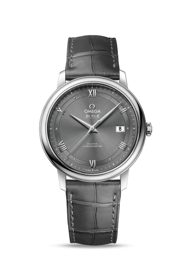 Omega De Ville Prestige Co-Axial 39.5 Stainless Steel / Vintage Grey 424.13.40.20.06.001