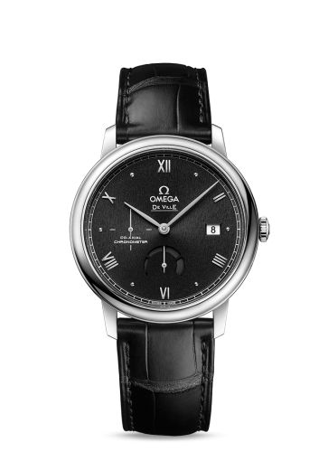 Omega De Ville Prestige Co-Axial 39.5 Power Reserve Stainless Steel / Black Sunburst 424.13.40.21.01.002