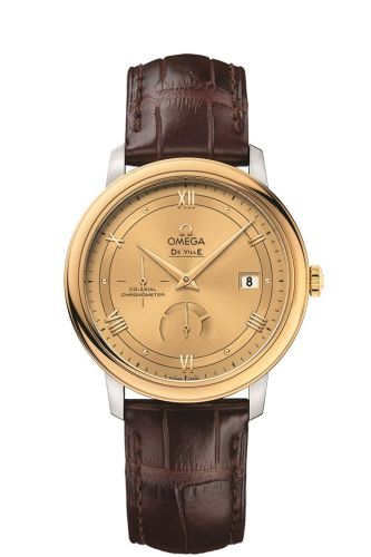 Omega De Ville Prestige Co-Axial 39.5 Power Reserve Vintage Stainless Steel / Yellow Gold / Champagne 424.23.40.21.58.001 Proto