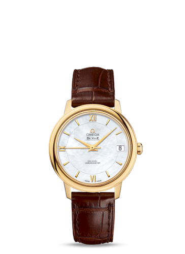 Omega De Ville Prestige Co-Axial 32.7 Yellow Gold / MOP 424.53.33.20.05.002