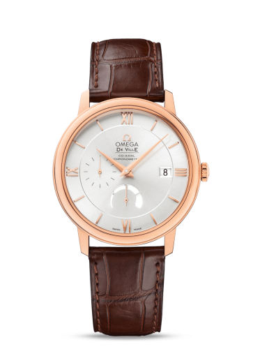 Omega De Ville Prestige Co-Axial 39.5 Power Reserve Red Gold / Silver 424.53.40.21.02.001