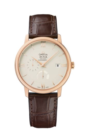Omega De Ville Prestige Co-Axial 39.5 Power Reserve Red Gold / Ivory / GUM Red Square 424.53.40.21.09.001