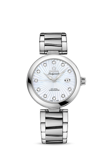 Omega LadyMatic Co-Axial 34 Stainless Steel / MOP / Bracelet 425.30.34.20.55.001