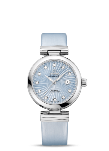 Omega LadyMatic Co-Axial 34 Stainless Steel / Blue MOP 425.32.34.20.57.002