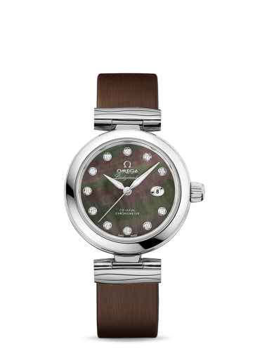 Omega LadyMatic Co-Axial 34 Stainless Steel / Brown MOP 425.32.34.20.57.004