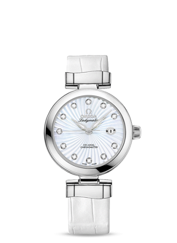 Omega LadyMatic Co-Axial 34 Stainless Steel / MOP 425.33.34.20.55.001