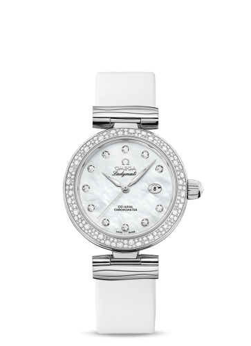 Omega LadyMatic Co-Axial 34 Stainless Steel / Diamond / MOP 425.37.34.20.55.002