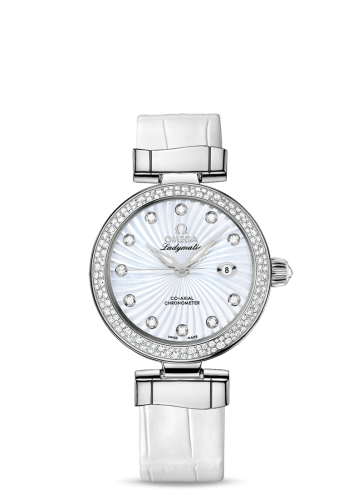 Omega LadyMatic Co-Axial 34 Stainless Steel / Diamond / MOP 425.38.34.20.55.001