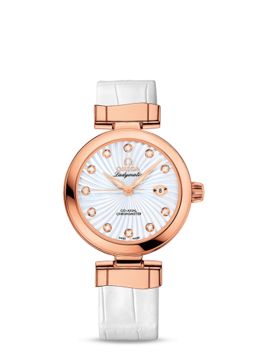 Omega LadyMatic Co-Axial 34 Red Gold / MOP 425.63.34.20.55.001