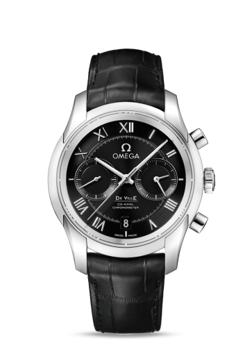Omega De Ville Co-Axial 42 Chronograph Stainless Steel / Black 431.13.42.51.01.001