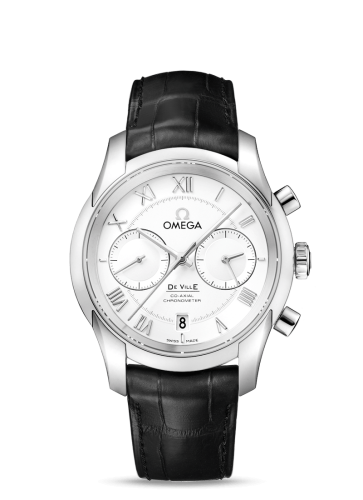 Omega De Ville Co-Axial 42 Chronograph Stainless Steel / Silver 431.13.42.51.02.001