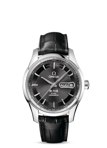 Omega De Ville Hour Vision Co-Axial Annual Calendar Stainless Steel / Slate 431.33.41.22.06.001