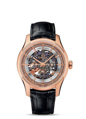 Omega De Ville Hour Vision Skeleton Red Gold 431.53.41.21.64.001