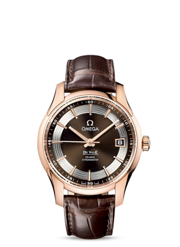 Omega De Ville Hour Vision Co-Axial Red Gold / Brown 431.63.41.21.13.001