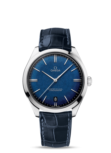 Omega De Ville Trésor White Gold / Blue Enamel 432.53.40.21.03.001