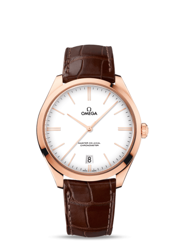 Omega De Ville Trésor Master Co-Axial Sedna Gold / White Enamel 432.53.40.21.04.001