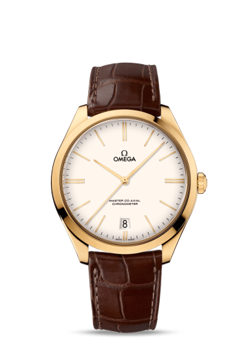 Omega De Ville Trésor Master Co-Axial Yellow Gold / Ivory Enamel 432.53.40.21.09.001