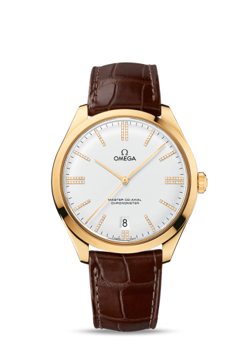 Omega De Ville Trésor Master Co-Axial Yellow Gold / Silver Diamond 432.53.40.21.52.003