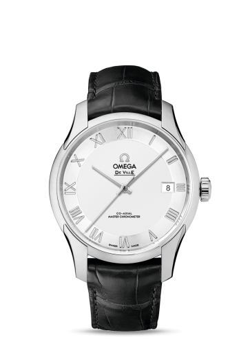 Omega De Ville Hour Vision Master Chronometer Stainless Steel / Silver 433.13.41.21.02.001