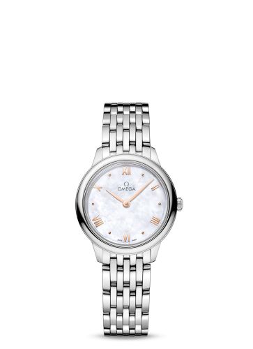 Omega De Ville Quartz 27.5 Stainless Steel / MOP / Bracelet 434.10.28.60.05.001