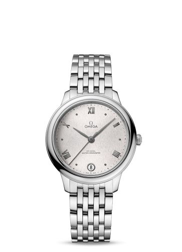 Omega De Ville Master Chronometer 34 Stainless Steel / Silver / Bracelet 434.10.34.20.02.001