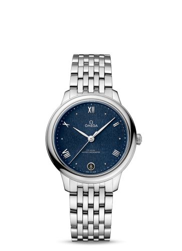 Omega De Ville Master Chronometer 34 Stainless Steel / Blue / Bracelet 434.10.34.20.03.002