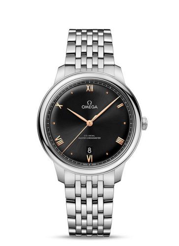 Omega De Ville Master Chronometer Stainless Steel / Black / Bracelet 434.10.40.20.01.001