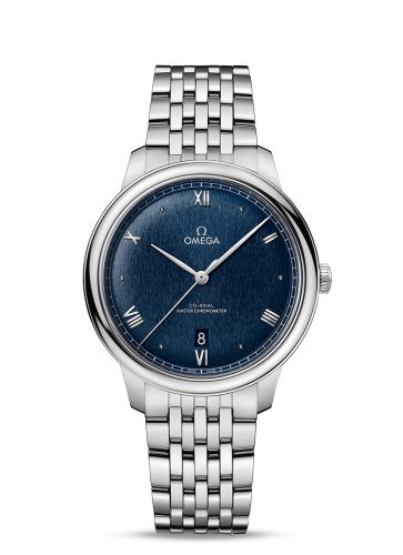 Omega De Ville Master Chronometer Stainless Steel / Blue / Bracelet 434.10.40.20.03.001