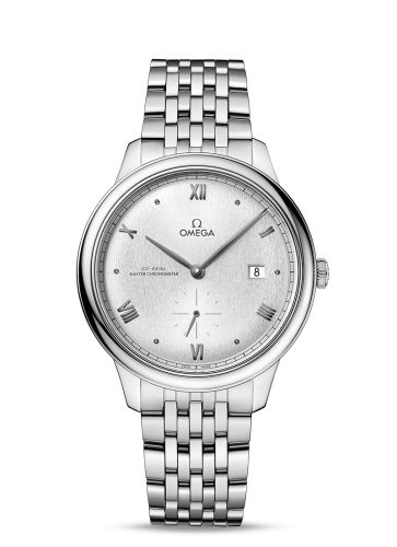 Omega De Ville Small Seconds Master Chronometer Stainless Steel / Silver / Bracelet 434.10.41.20.02.001