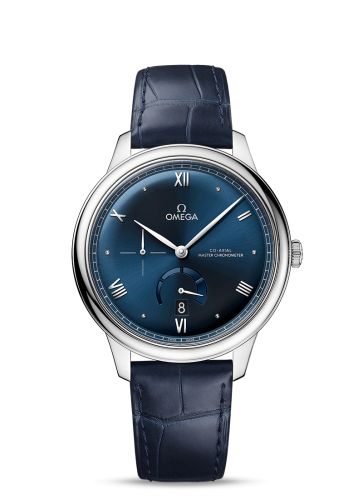 Omega De Ville Power Reserve Master Chronometer Stainless Steel / Blue 434.13.41.21.03.002