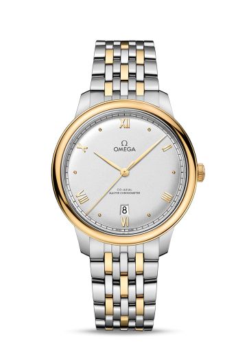 Omega De Ville Master Chronometer Stainless Steel - Yellow Gold / Silver / Bracelet 434.20.40.20.02.002