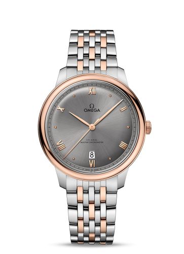 Omega De Ville Master Chronometer Stainless Steel - Sedna Gold / Grey / Bracelet 434.20.40.20.06.001