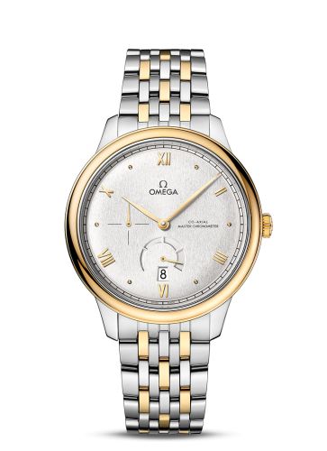 Omega De Ville Power Reserve Master Chronometer Stainless Steel - Yellow Gold / Silver / Bracelet 434.20.41.21.02.001