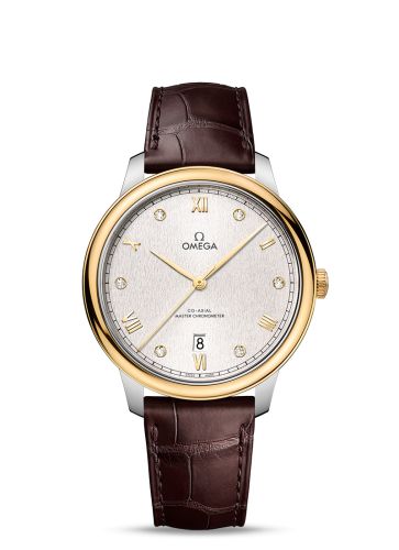 Omega De Ville Master Chronometer Stainless Steel - Yellow Gold / Silver - Diamond 434.23.40.20.52.001