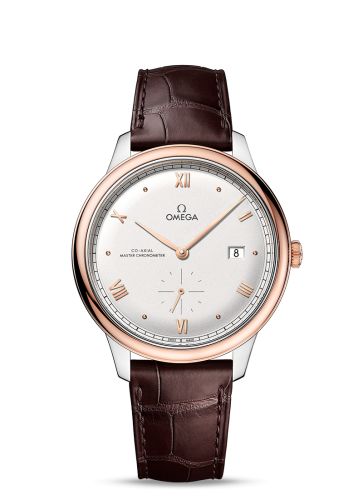 Omega De Ville Small Seconds Master Chronometer Stainless Steel - Sedna Gold / Silver 434.23.41.20.02.001