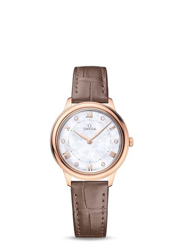 Omega De Ville Quartz 30 Sedna Gold / MOP - Diamond 434.53.30.60.55.001