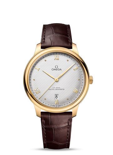 Omega De Ville Master Chronometer Yellow Gold / Silver 434.53.40.20.02.002