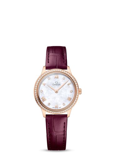 Omega De Ville Quartz 27.5 Sedna Gold - Diamond / MOP - Diamond 434.58.28.60.55.001