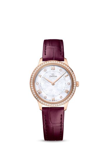 Omega De Ville Quartz 30 Sedna Gold - Diamond / MOP - Diamond 434.58.30.60.55.001