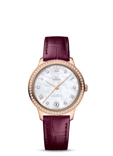 Omega De Ville Master Chronometer 34 Sedna Gold - Diamond / MOP - Diamond 434.58.34.20.55.001